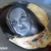 Maľba airbrushom na moto helmu