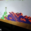 Blesk skeč - Ako vzniká vianočný graffiti sketch