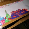 Blesk skeč - Ako vzniká vianočný graffiti sketch