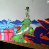 Blesk skeč - Ako vzniká vianočný graffiti sketch