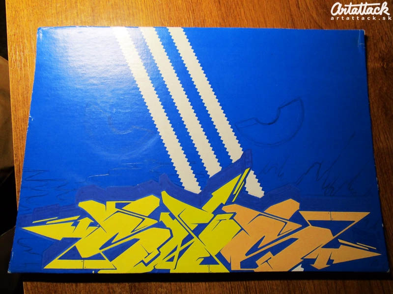 Blesk SMS - Ako vzniká graffiti sketch