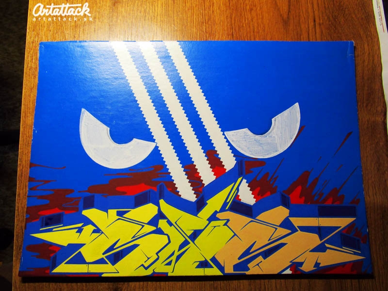 Blesk SMS - Ako vzniká graffiti sketch