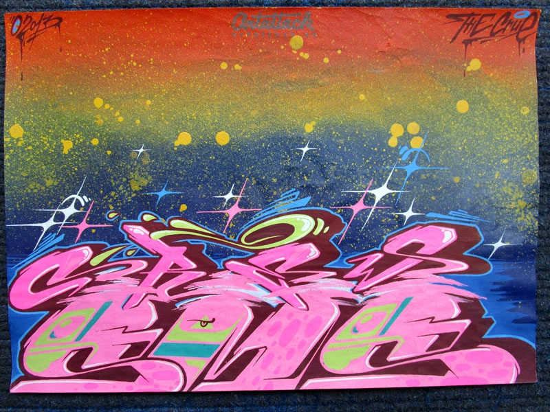 Blesk Graffiti Sketches 2012-2015