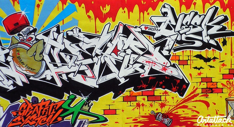 Blesk Graffiti Sketches 2012-2015