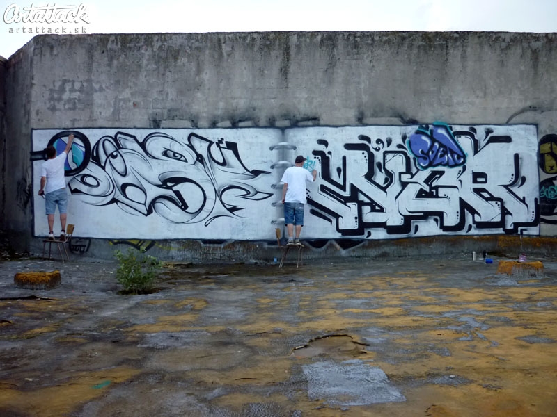Dask graffiti Slovakia