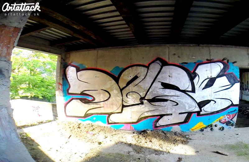 Dask graffiti Slovakia