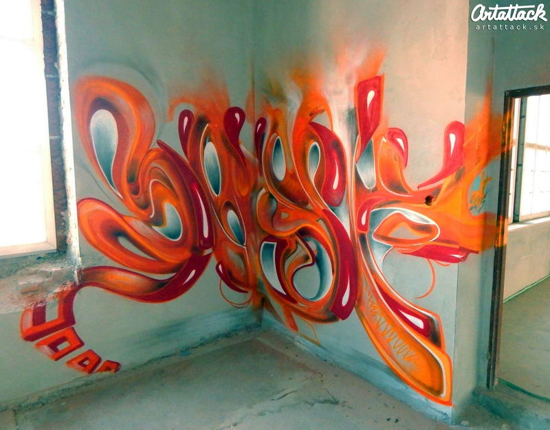 Dask graffiti Slovakia