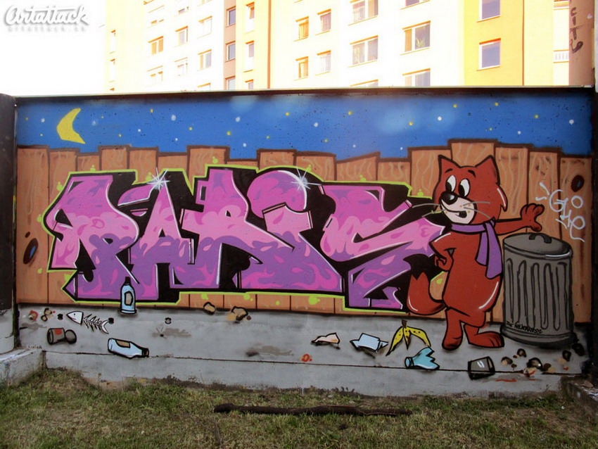 Graffiti jam v Trnave: Špačínská cesta 2017