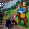 graffiti maľby, 3D maľby