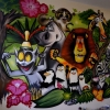 graffiti maľby