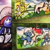 graffiti maľby