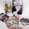 abstraktne stavy postcards package