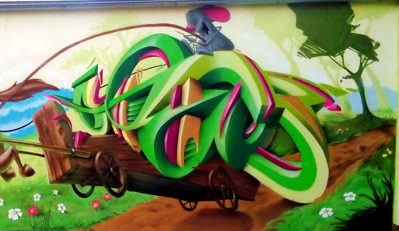 Grint 3D graffiti