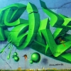 Grint 3D plastic graffiti