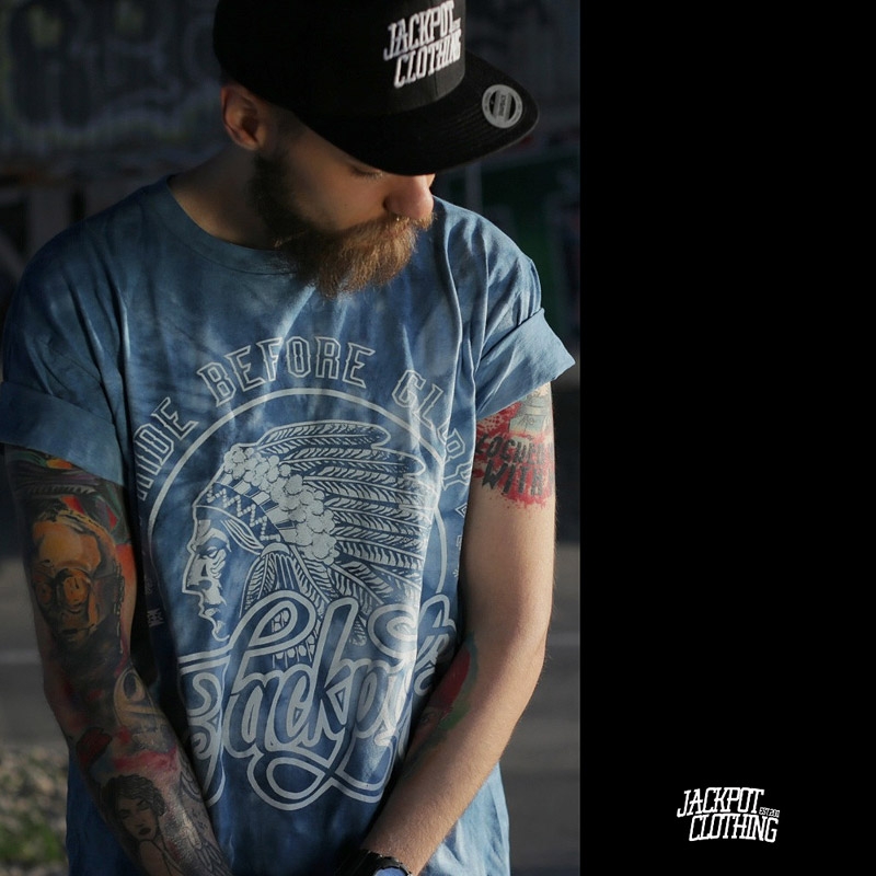 Jackpot Clothing - Tričko Indigo