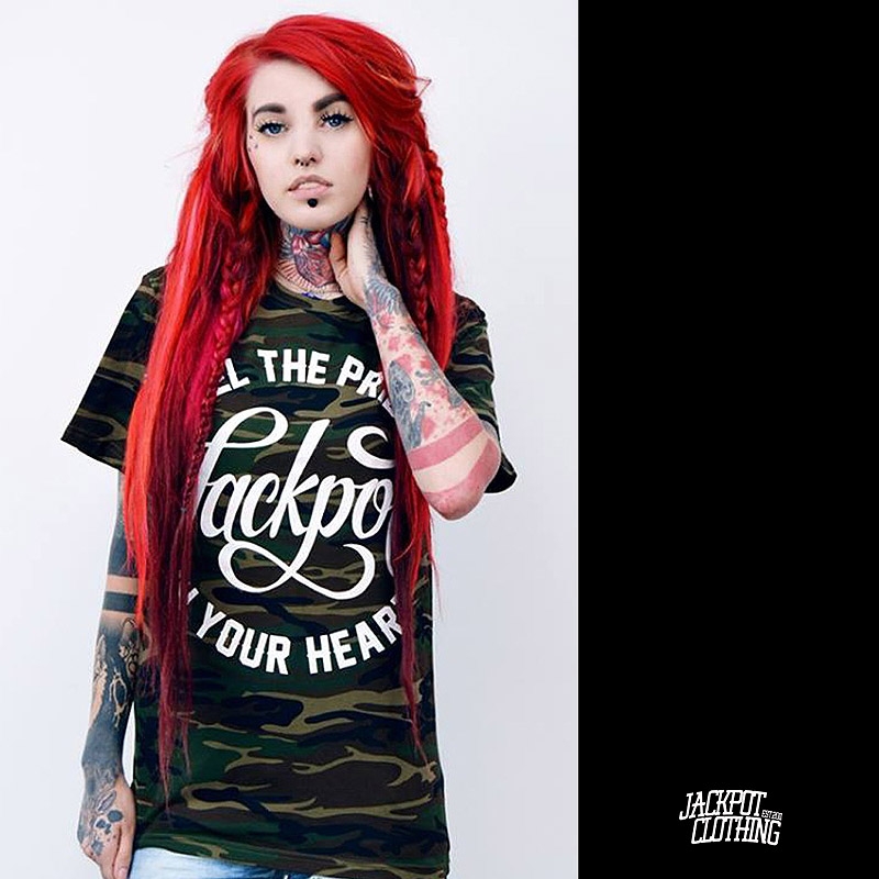 Jackpot Clothing - Tričko Camo