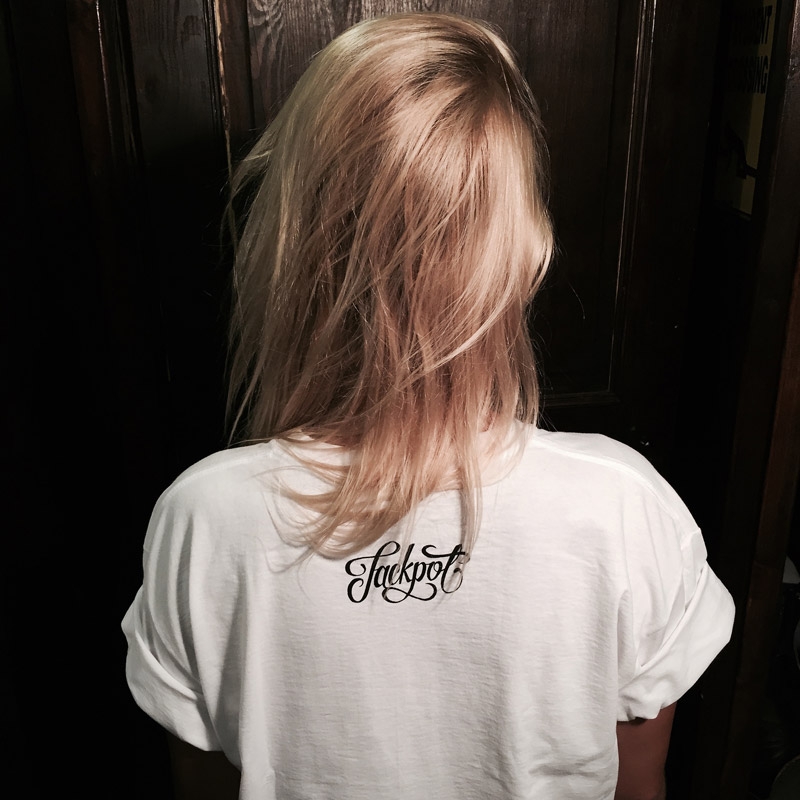 Jackpot Clothing - Tričko Crew Biele