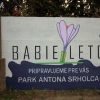 Maľba betónovom na plote pri obnovenom parčíku Antona SrholcaMaľba na betónovom plote pri obnovenom parčíku Antona Srholca