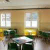 Maľba v priestoroch jedálne základnej školy
