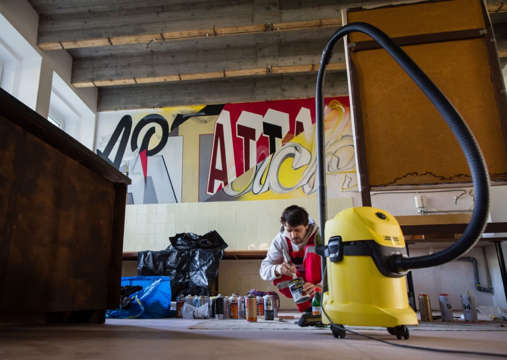 ArtAttack Shop v príprave (Foto N - Tomáš Benedikovič)