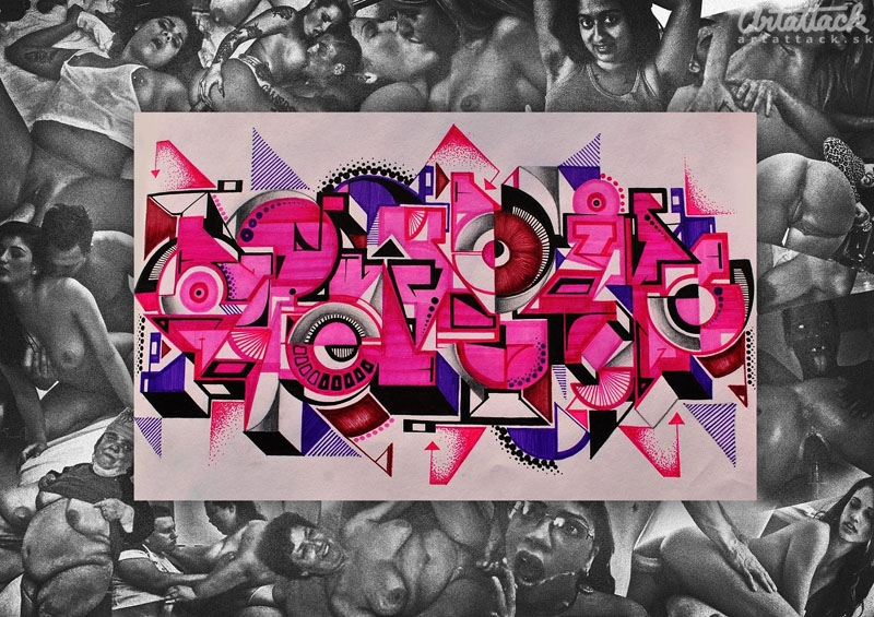 Panika71 Graffiti Sketch
