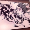 Panika71 Graffiti Sketch