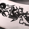 Panika 71 Graffiti Sketches z Banskej Bystrice