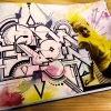 Panika 71 Graffiti Sketches z Banskej Bystrice