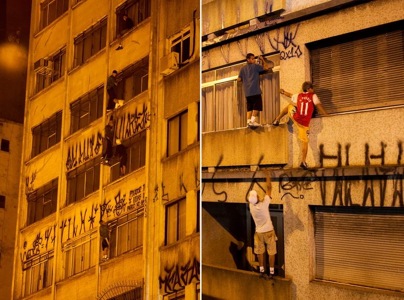 Pichação nie je graffiti ale forma revolty voči mestu