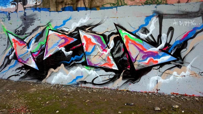 František Radačovsky - grafity art