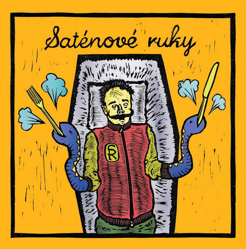 Cover Saténové Ruky album Bozkávam