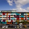 Boamistura, fasáda bytového domu, Panama, 2013
