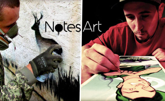 Sprejer Notes: Podporujem ľudí, čo majú chuť makať na svojich snoch