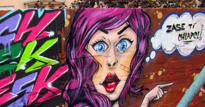 Graffiti Jam na detskom ihrisku v Trnave